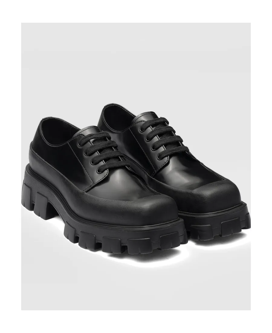 Chunky Lace-Up Derby Shoes
