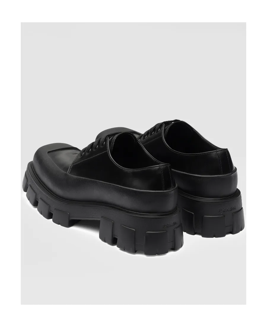Chunky Lace-Up Derby Shoes