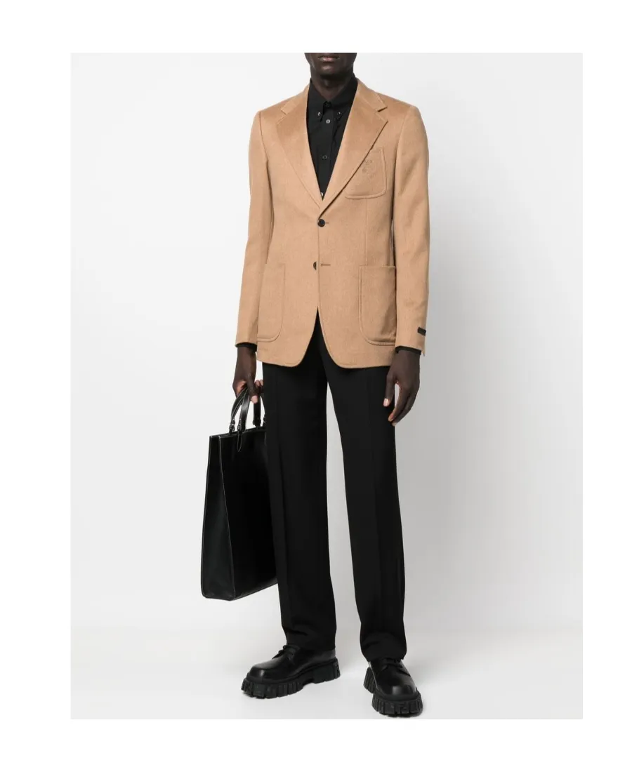 Single-Breasted Tailored Blazer