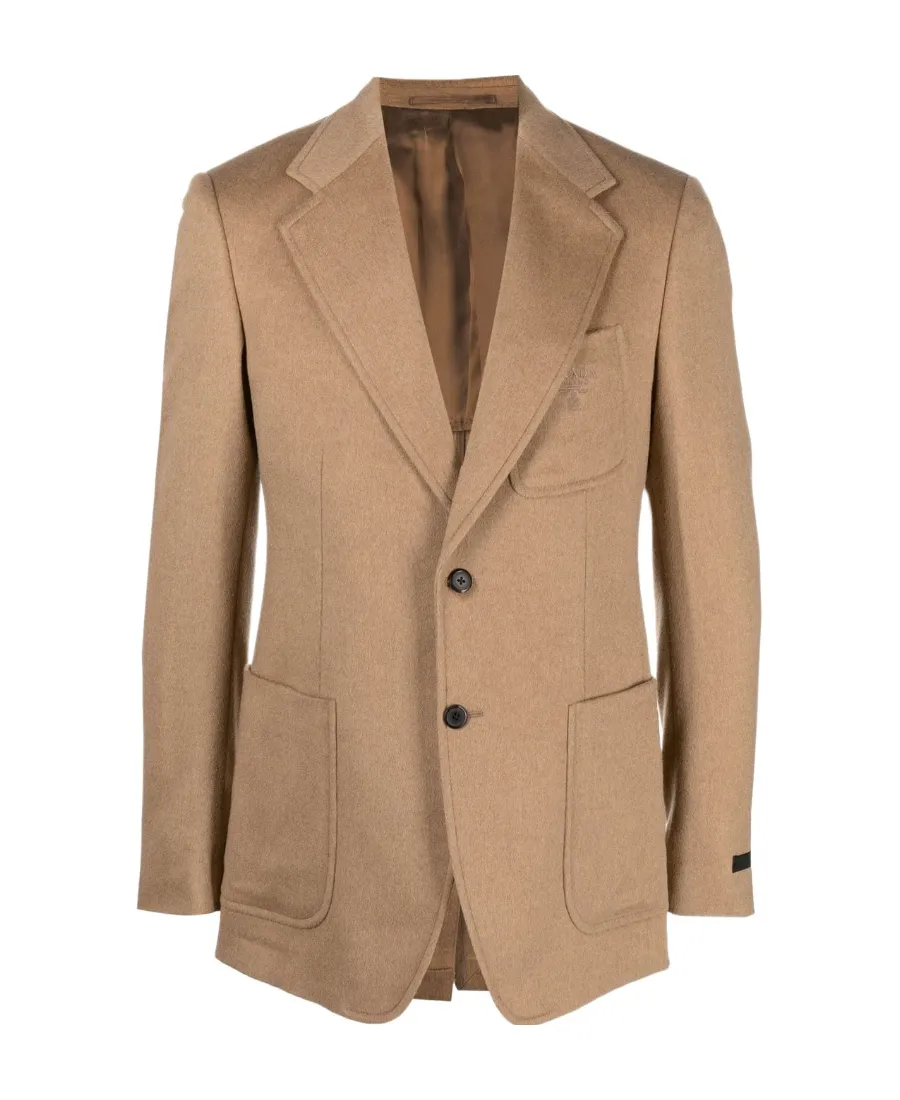 Single-Breasted Tailored Blazer