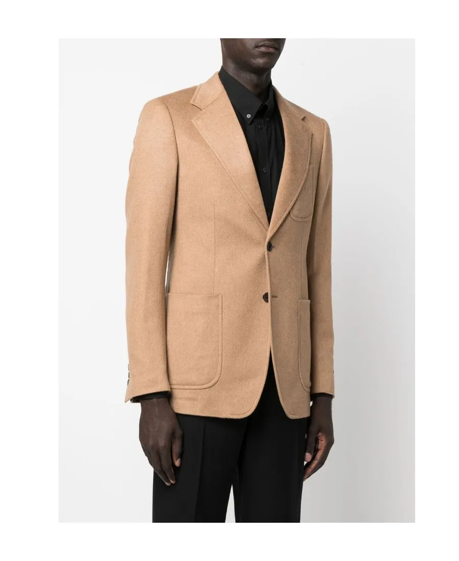 Single-Breasted Tailored Blazer