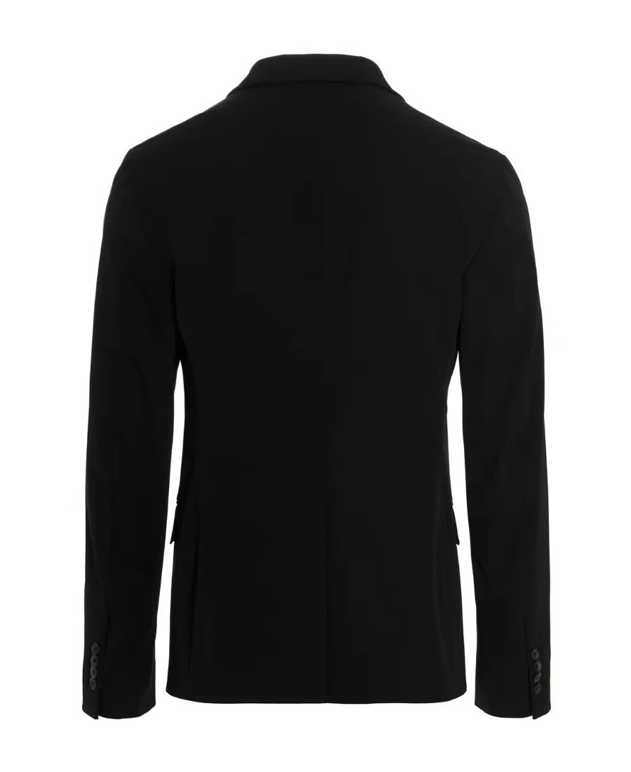 V-Neck Long-Sleeved Suit Coat + Pantsuit