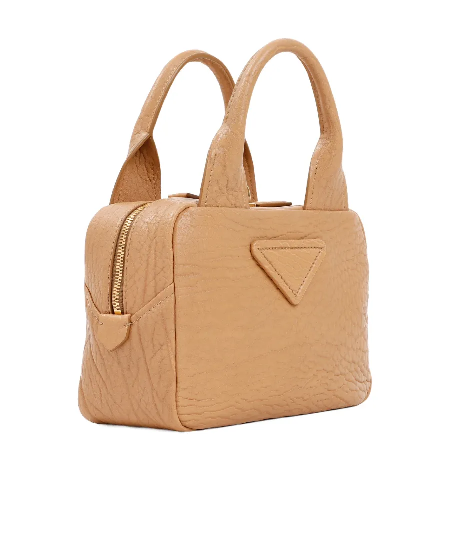 Leather Logo Handbag