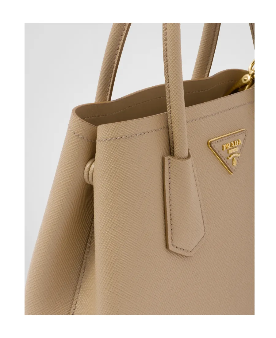 Logo Detailed Top Handle Tote Bag