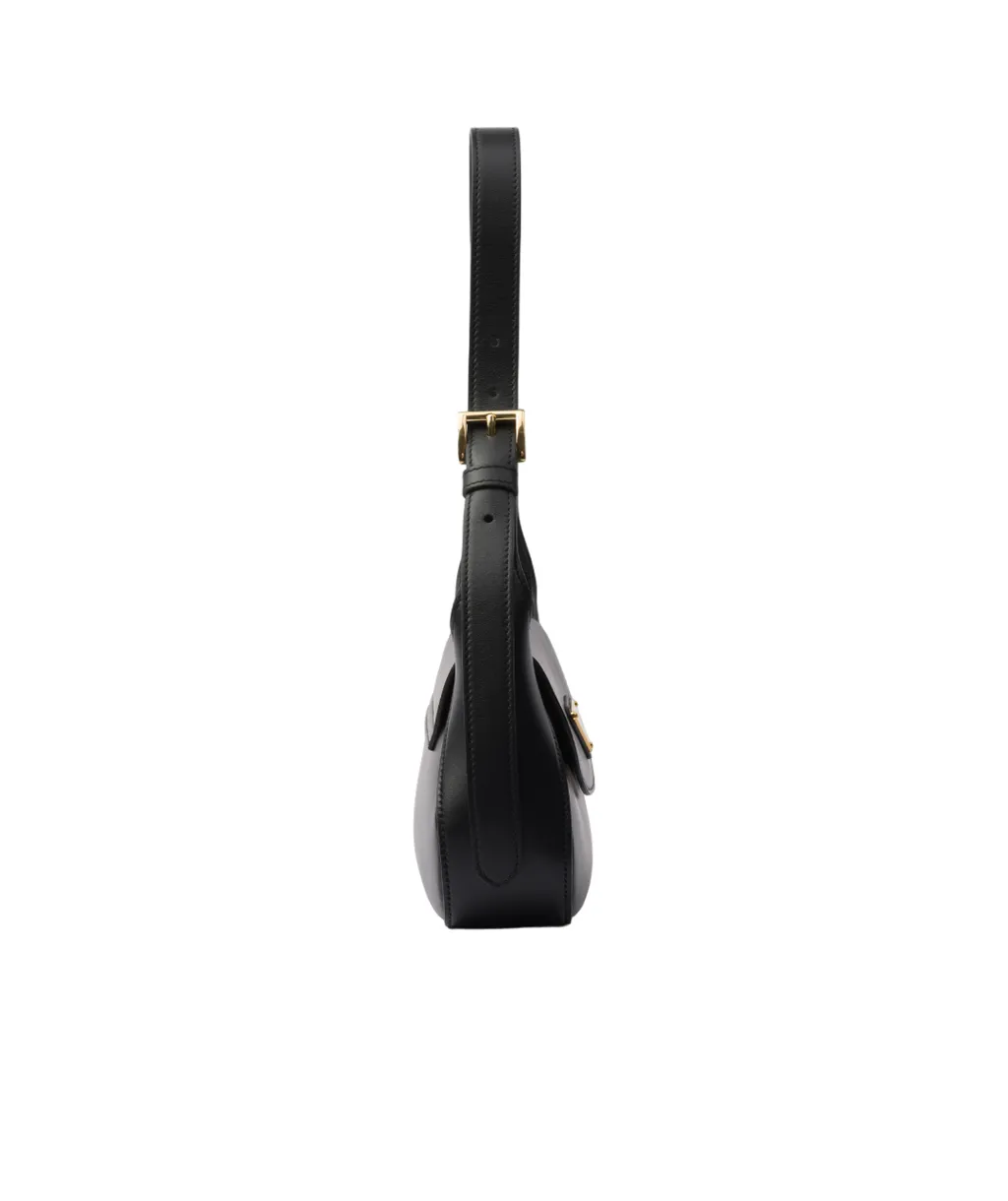 Triangle-Logo Small Shoulder Bag