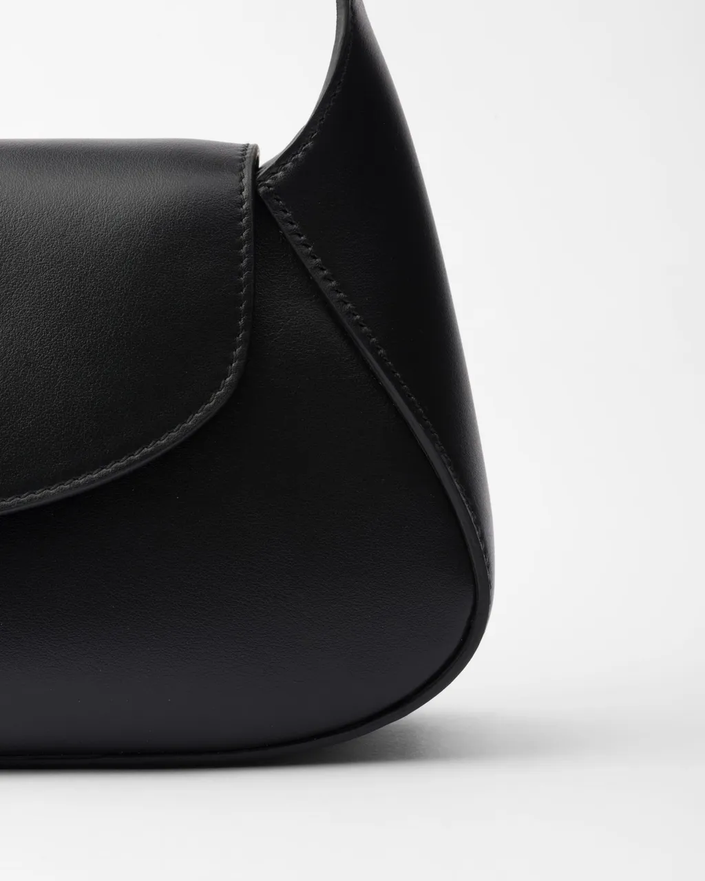 Triangle-Logo Small Shoulder Bag