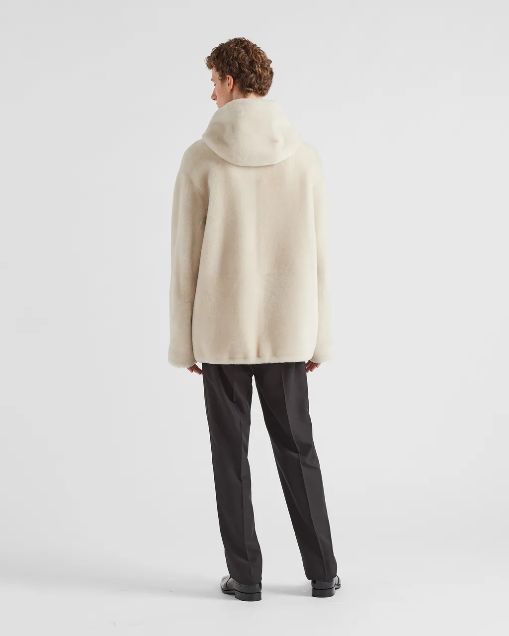 Zip-Up Hooded Coat