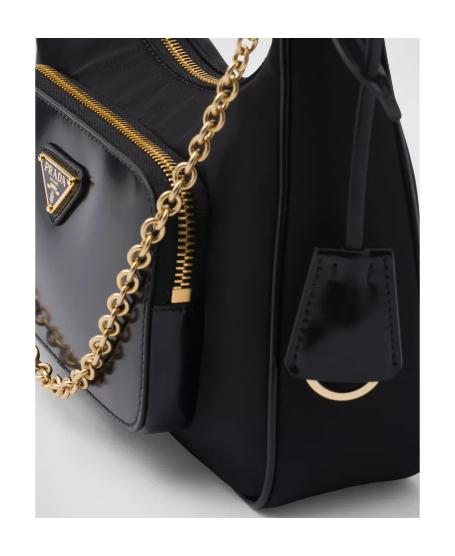 Chain-Linked Zipped Handbag