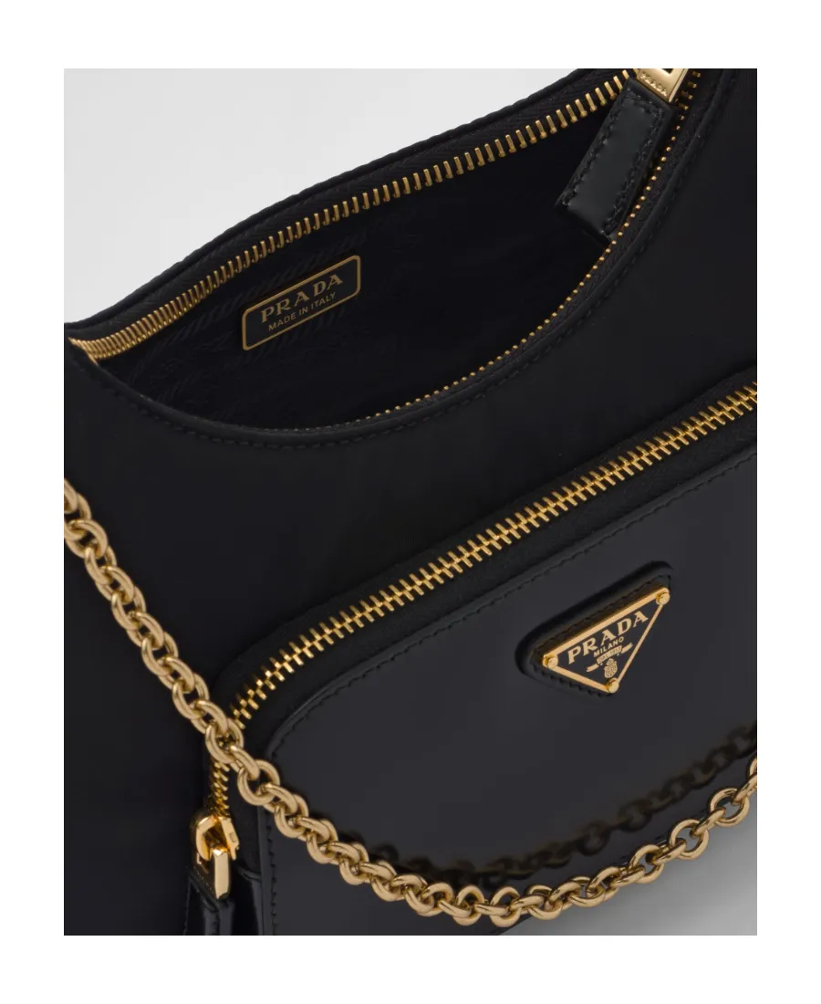 Chain-Linked Zipped Handbag