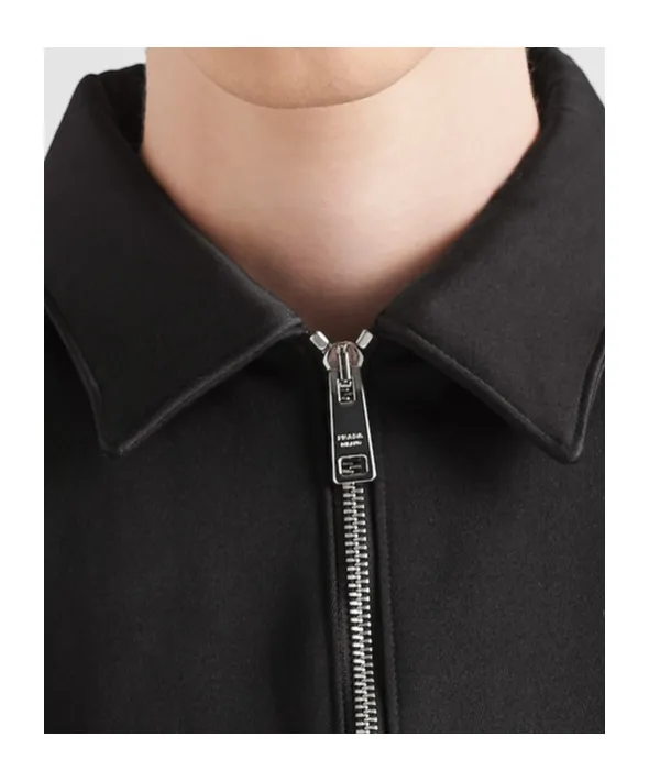 Cotton And Silk Blouson Jacket