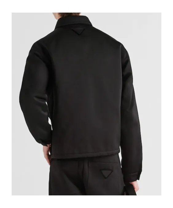 Cotton And Silk Blouson Jacket