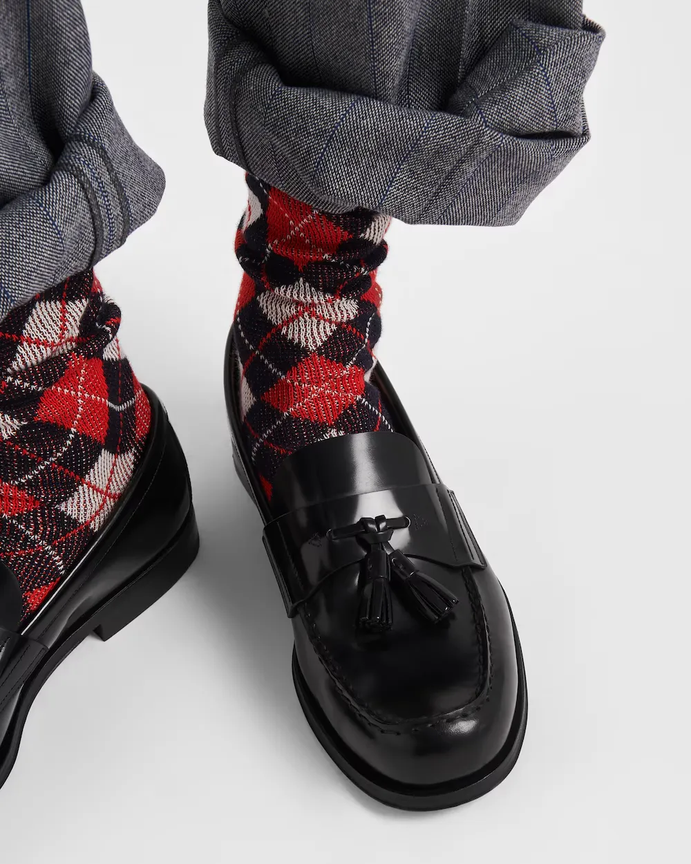 Tassel-Detailed Slip-On Loafers