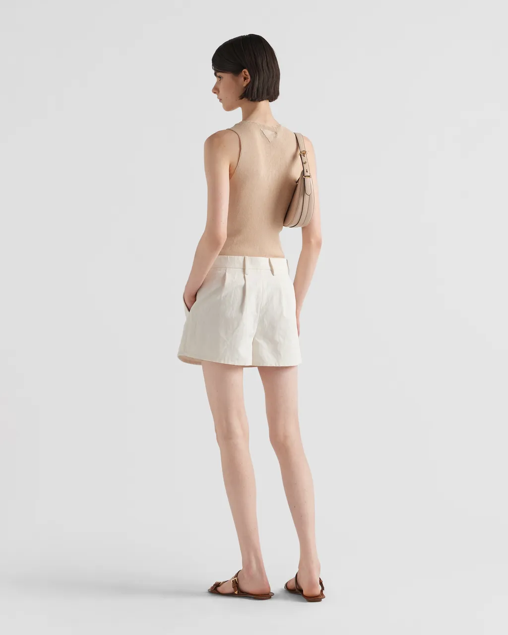 Sleeveless Ribbed Tank Top