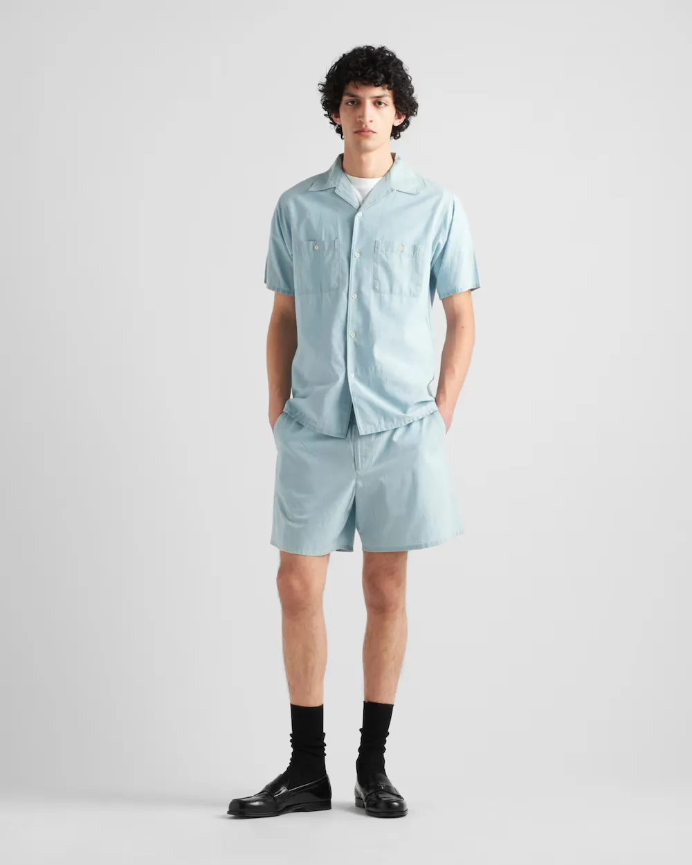 Elasticated Waistband Bermuda Shorts