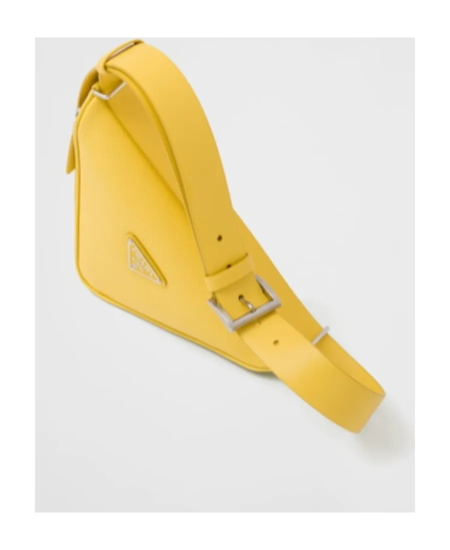 Saffiano Leather Belt Bag