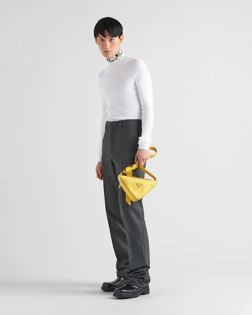 Saffiano Leather Belt Bag