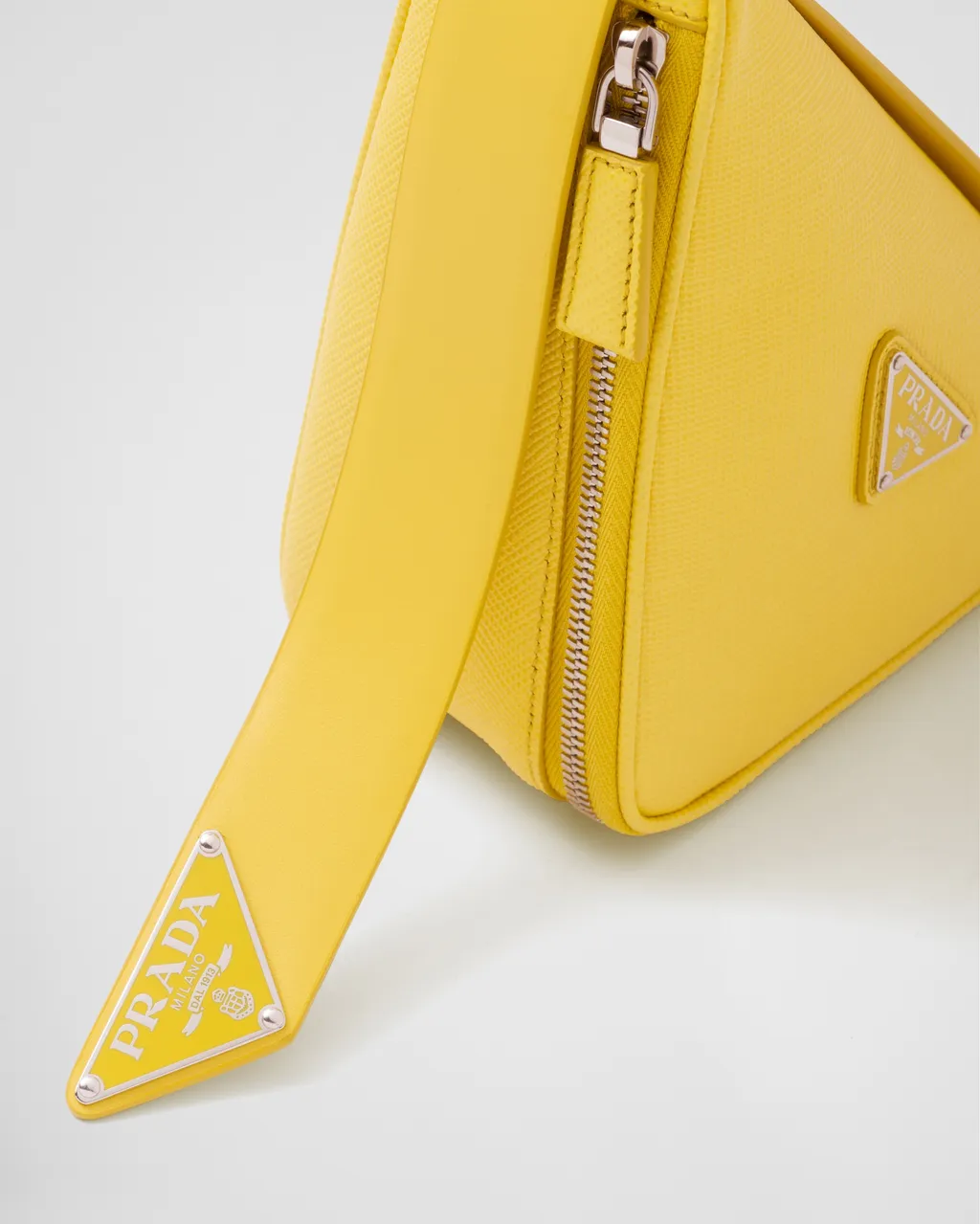 Saffiano Leather Belt Bag
