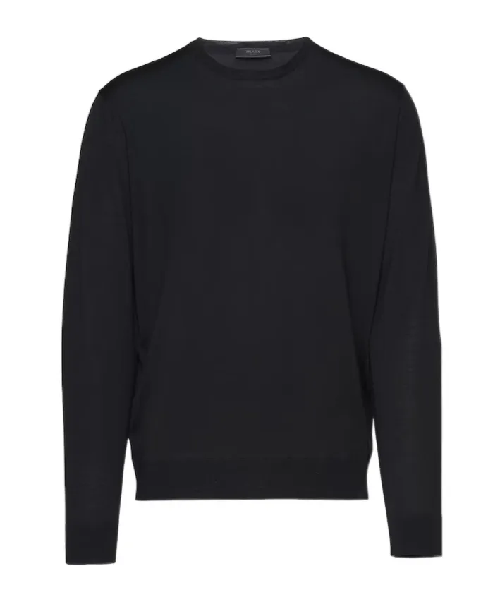 Knitted Crew Neck Jumper