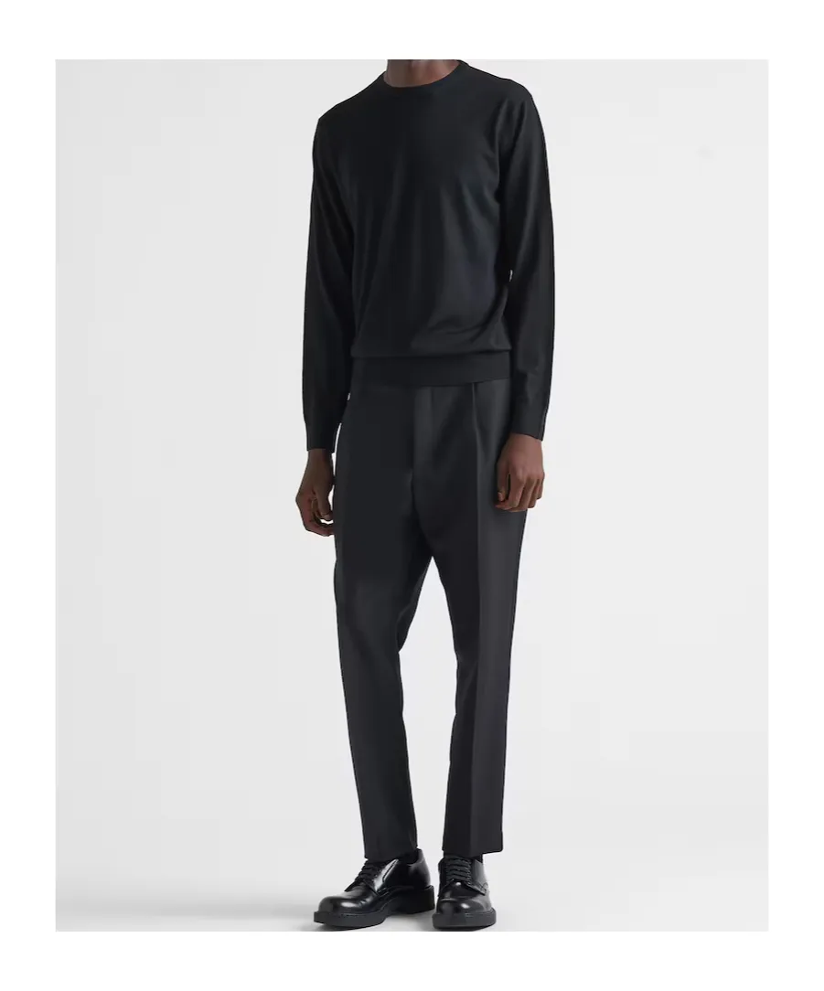 Knitted Crew Neck Jumper