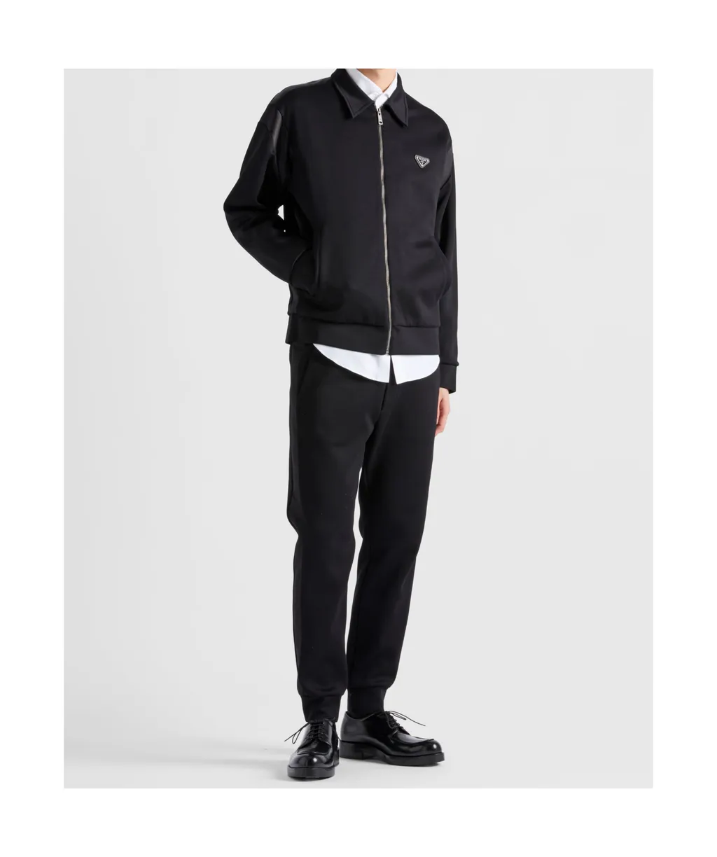Logo Detailed Zip-Up Jacket
