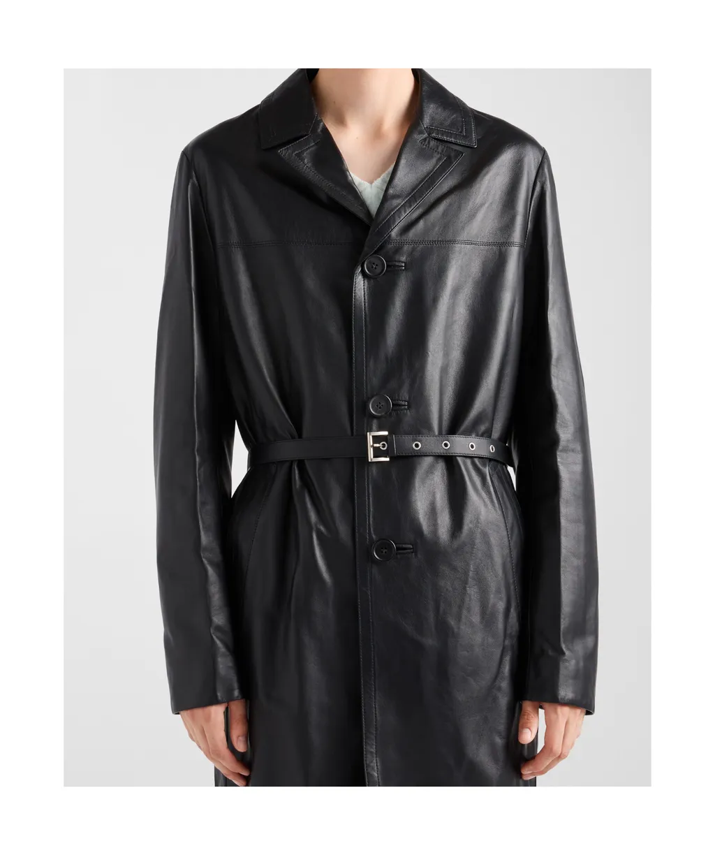 Nappa Leather Coat