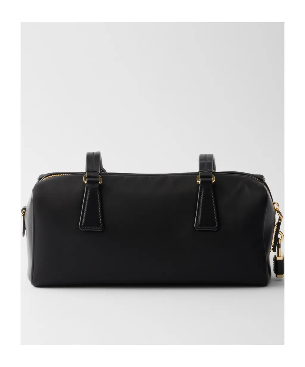Logo Plaque Padlock-Detailed Medium Tote Bag