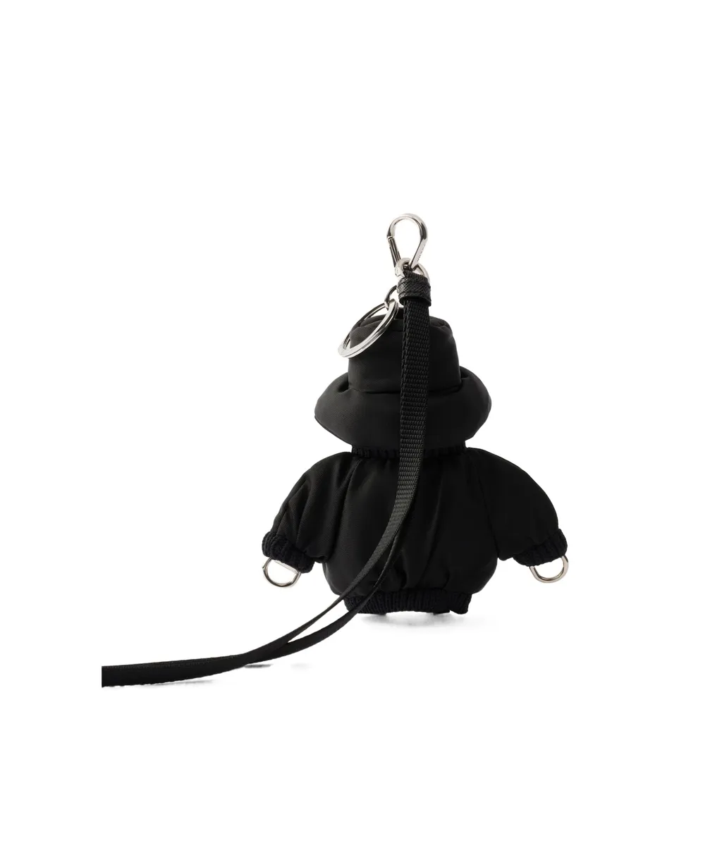 Triangle-Logo Robot Bag Charm