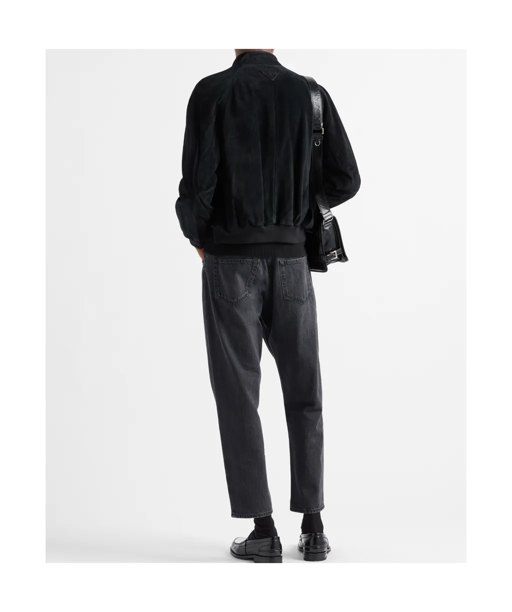 Zip-Up Bomber Jacket