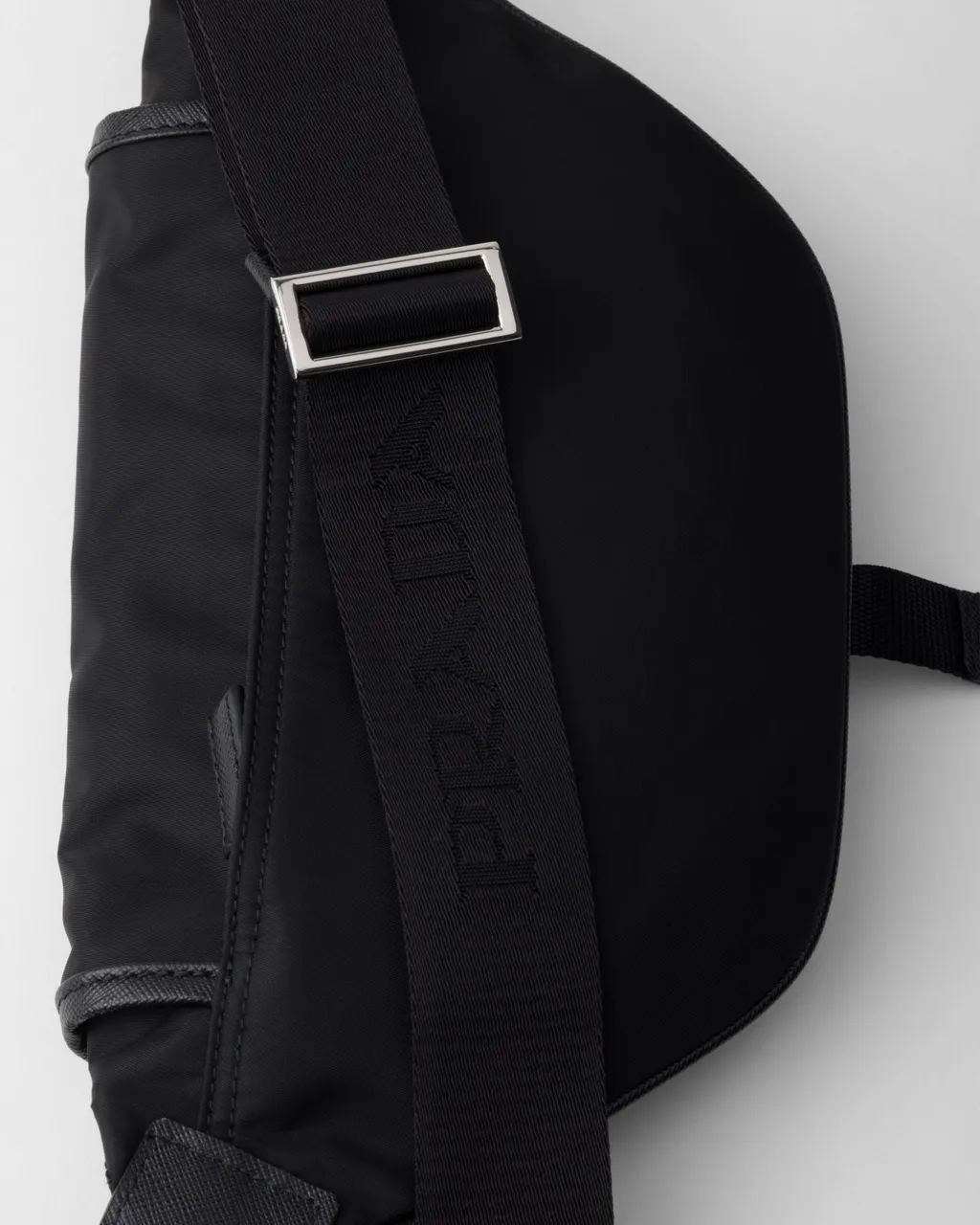 Re-Nylon And Saffiano Leather Shoulder Bag