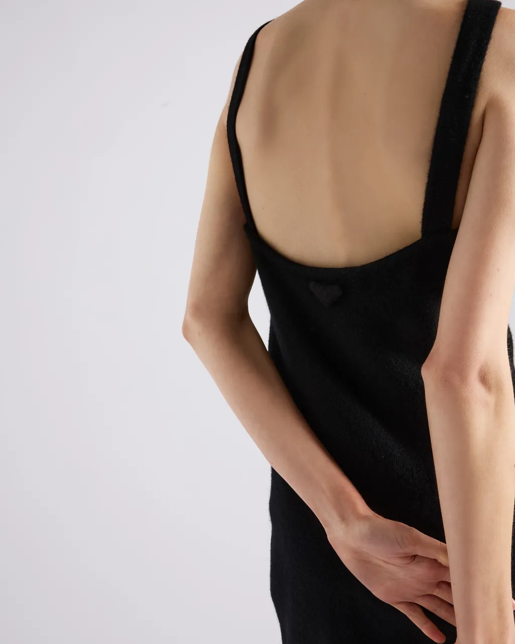 Bow Detailed Low Back Mini Dress