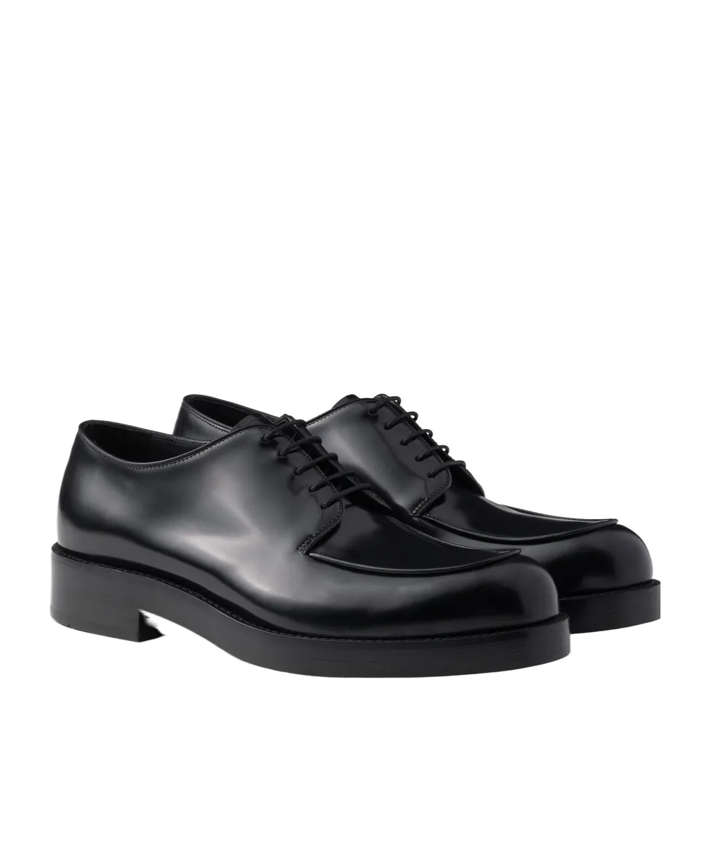 Almond Toe Derby Shoes