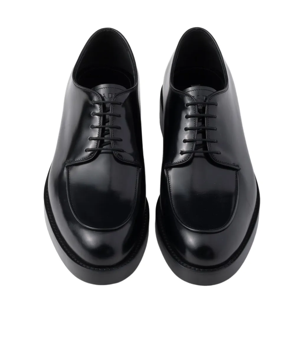 Almond Toe Derby Shoes