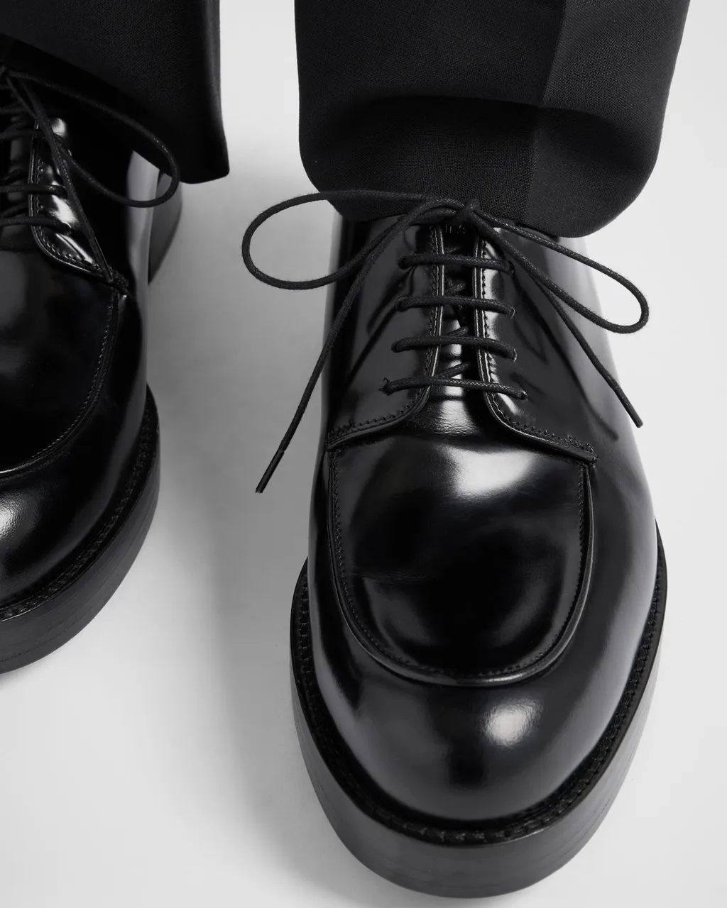 Almond Toe Derby Shoes