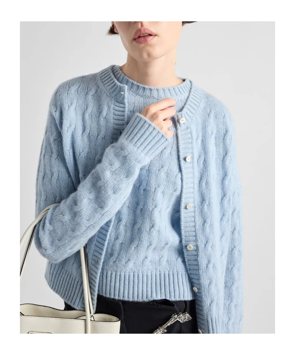 Short-Sleeved Crew Neck Sweater