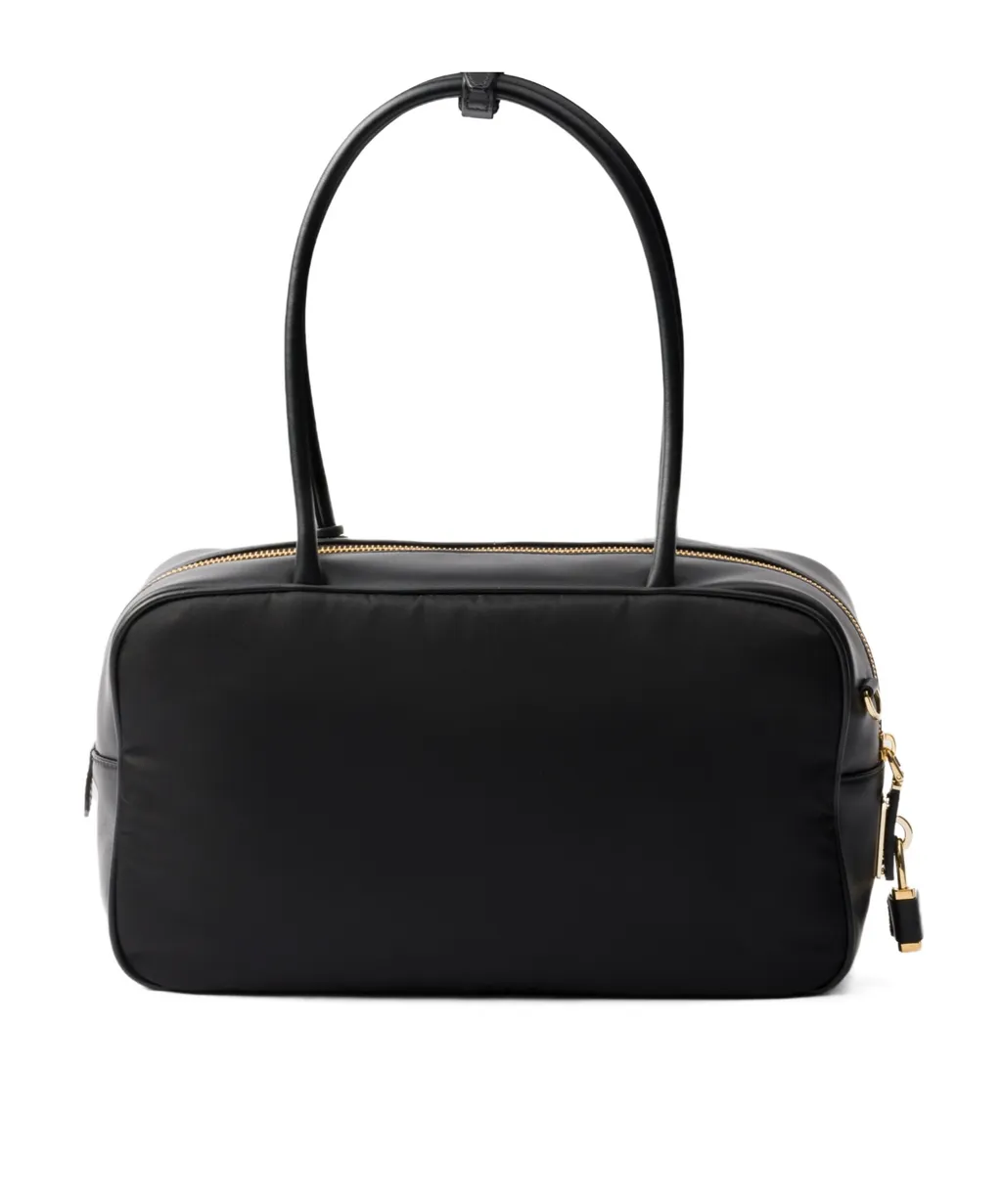 Re-Nylon Zipped Medium Tote Bag