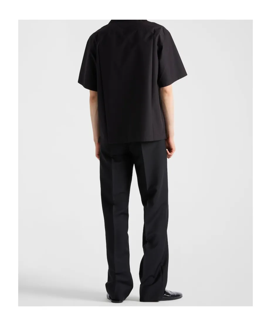Short-Sleeved Buttoned Shirt