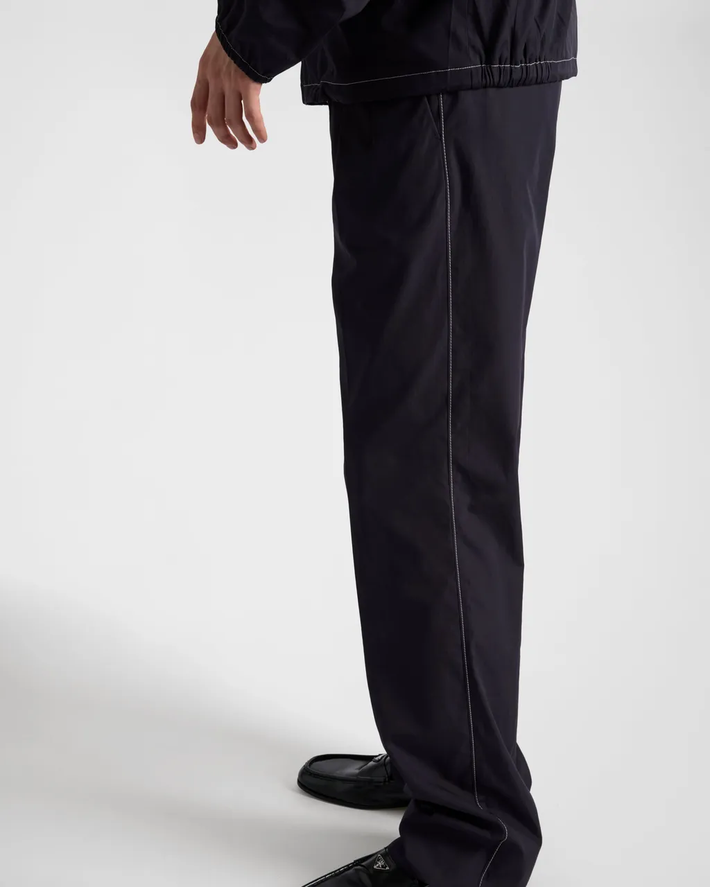 Pleat Detailed Wide Leg Trousers