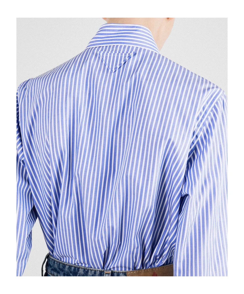 Striped Long-Sleeved Shirt