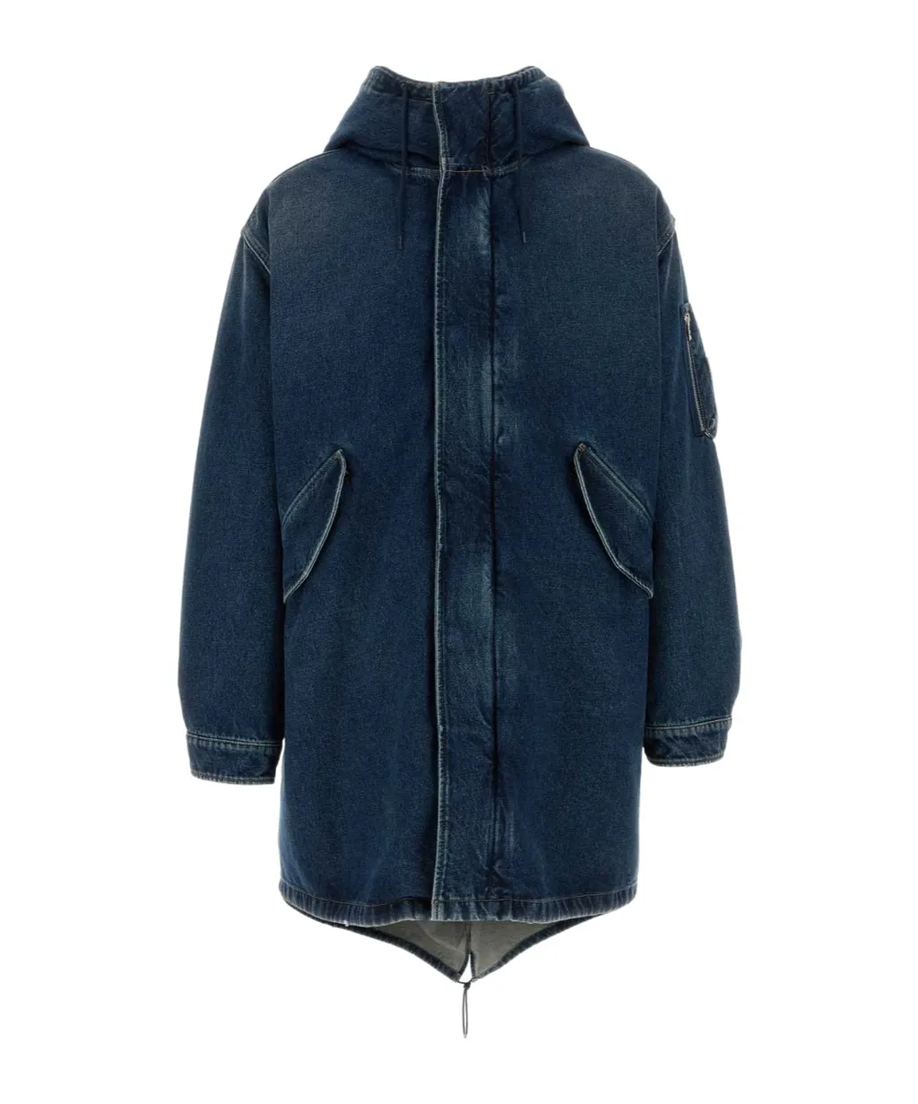 Padded Denim Jacket
