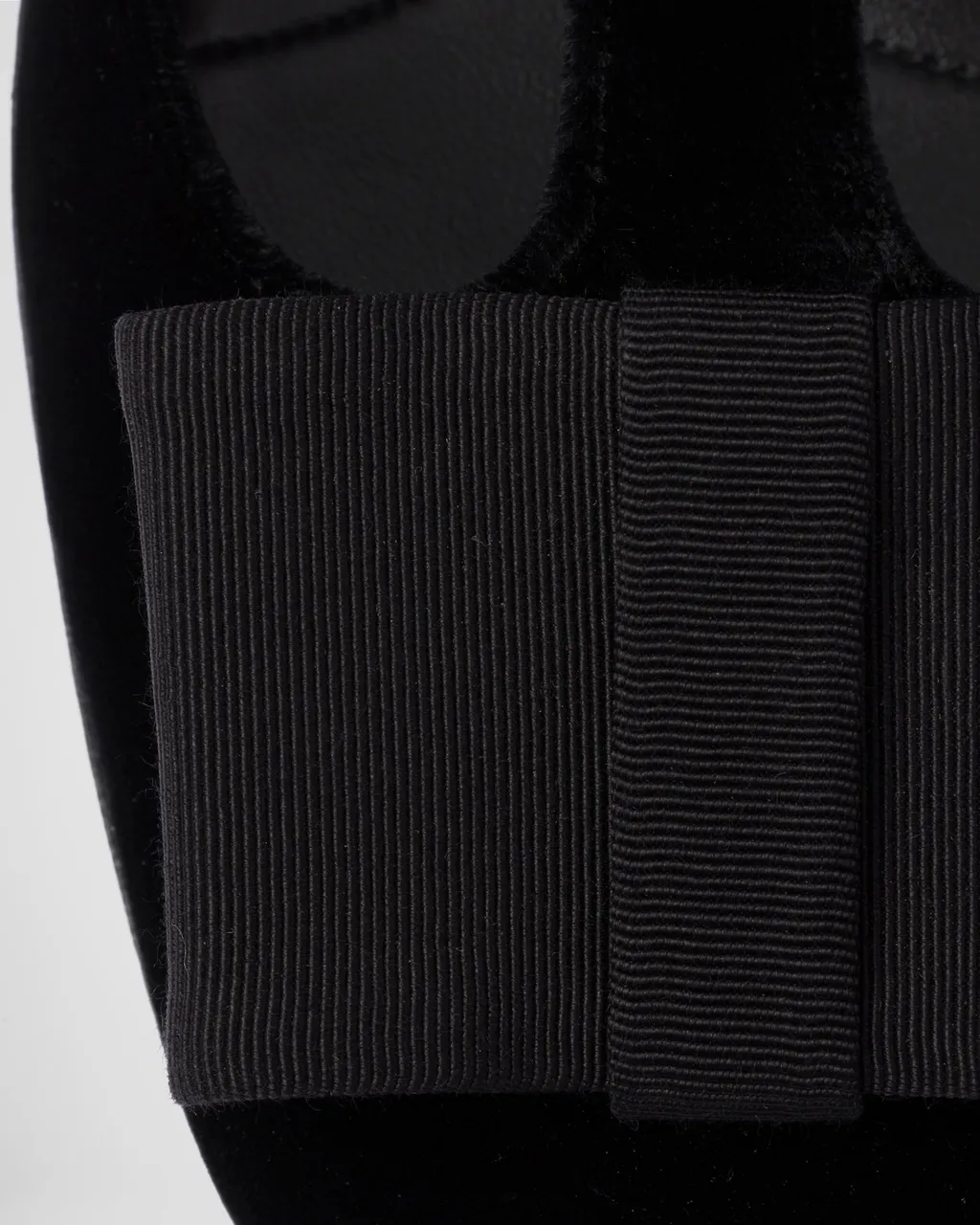 Block Heel Velvet Pumps