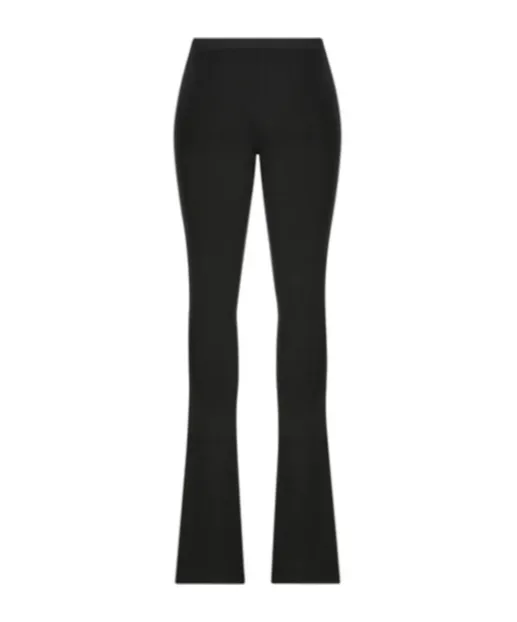 Flared Knit Pants