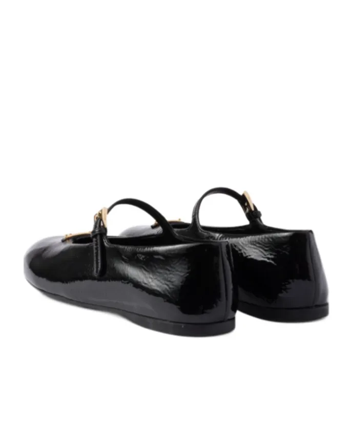 Triangle Logo Ballerinas