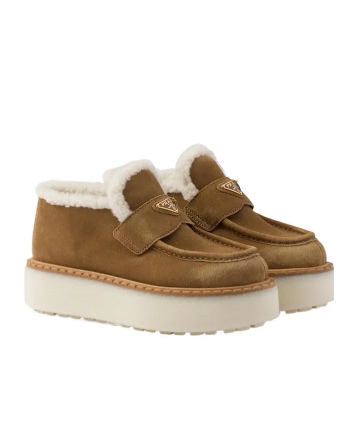 Suede Loafers