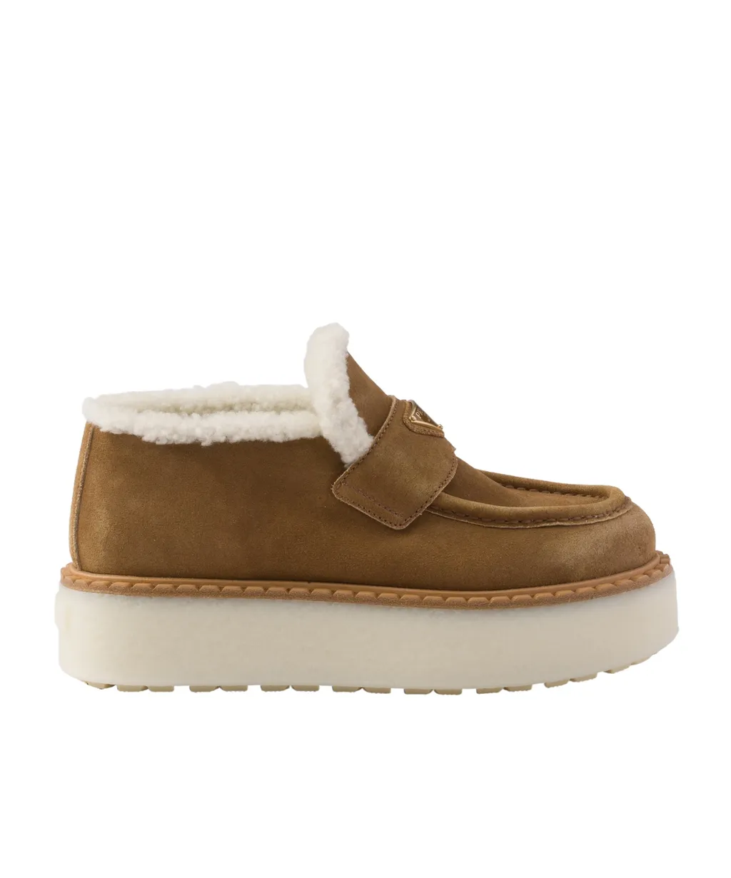 Suede Loafers