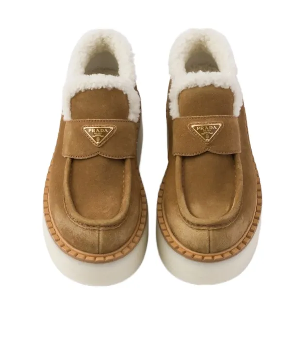 Suede Loafers