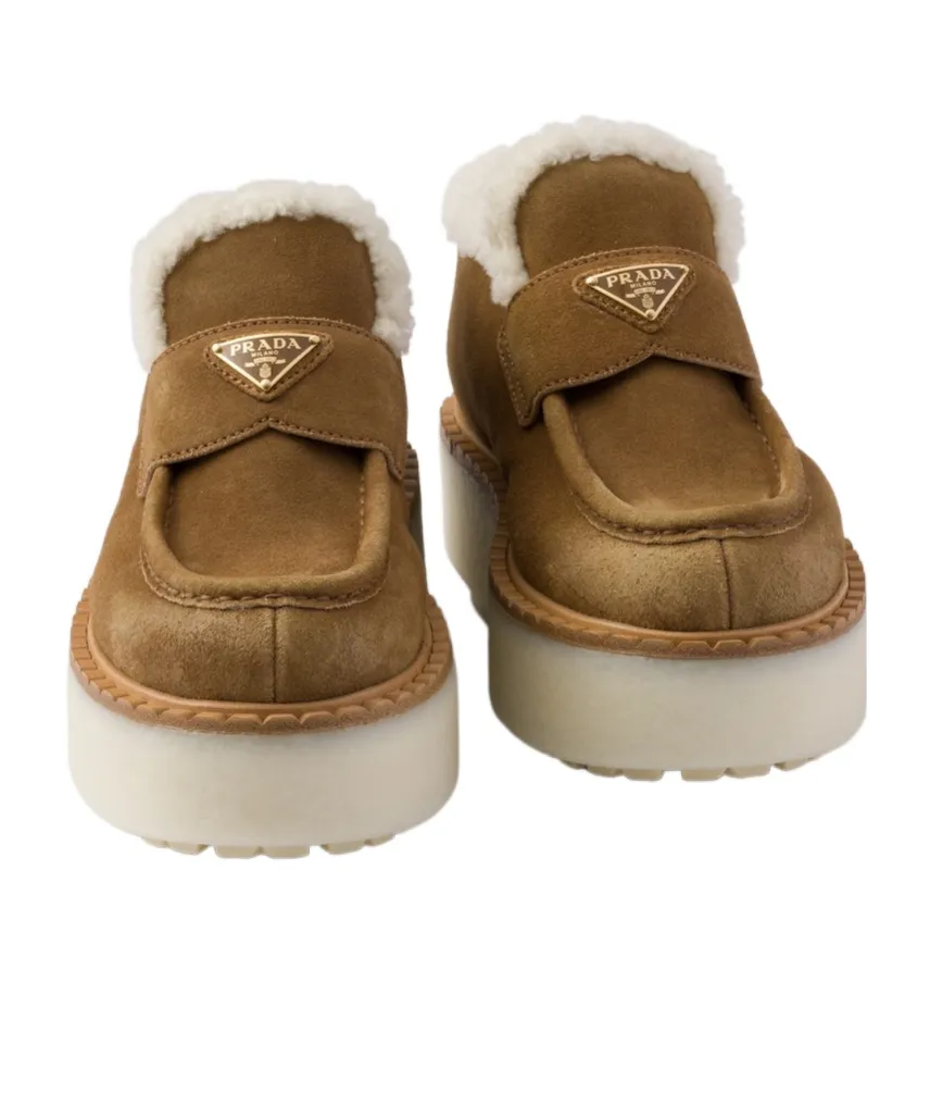 Suede Loafers