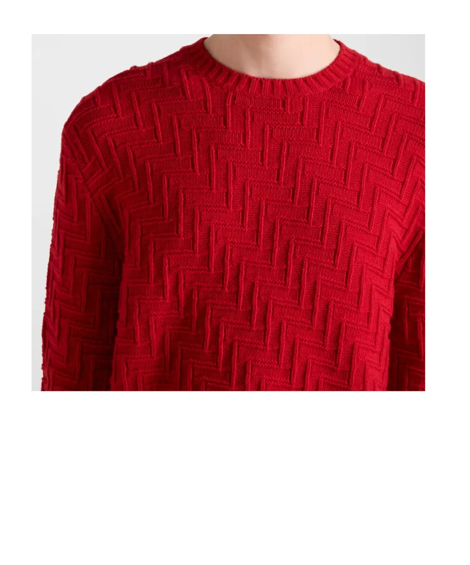 Wool And Cashmere Crew-Neck Sweater