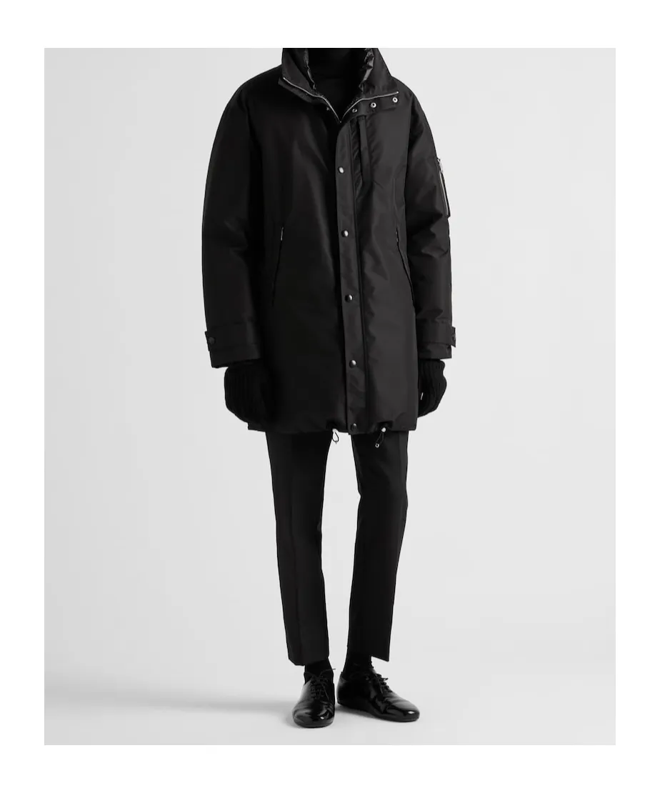 High Neck Buttoned Coat
