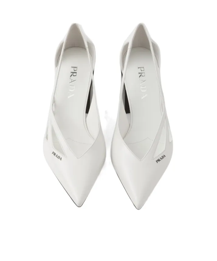 Cut-Out Detailed Pointed Toe Pumps