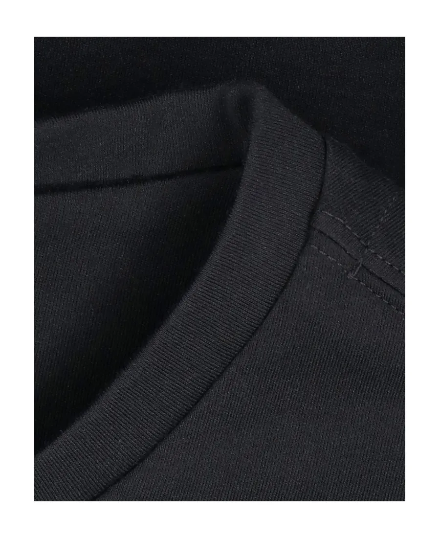 Logo Plaque Crewneck T-Shirt
